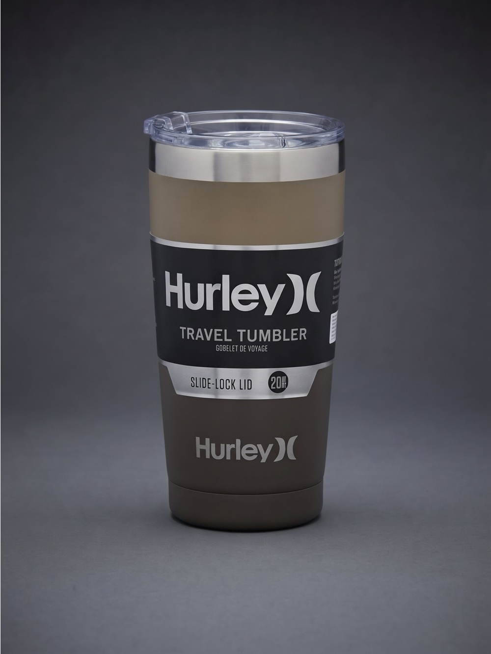 Hurley travel coffee tumble mug